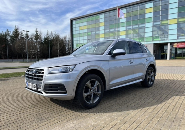 Audi Q5 cena 112000 przebieg: 100000, rok produkcji 2018 z Libiąż małe 92